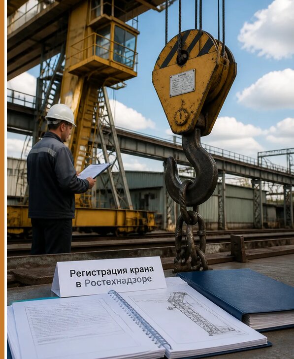 Регистрация крана в Ростехнадзоре в Апшеронске от 15372 р. | Авеста ОТиПБ